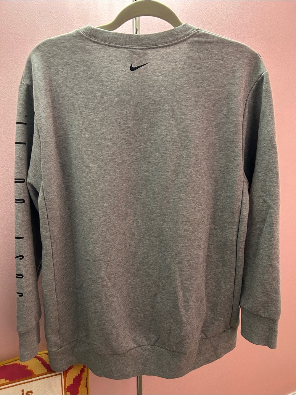Nike Gray Crewneck Just Do It Sweatshirt